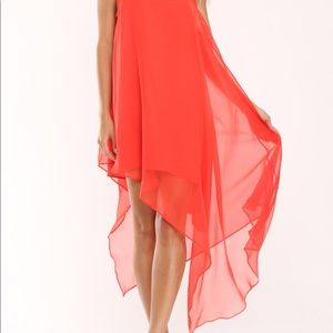 Prive by Allen Schwartz Antonia Dress in Orange